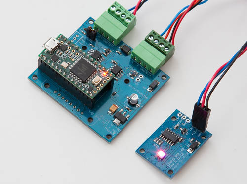 NCV7430 LIN-Bus breakout board in combination with the Teensy 3.2 LIN Bus master NCV7430 LIN-Bus breakout board in combination with the Teensy 3.2 LIN Bus master