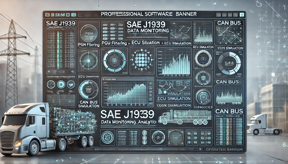 SAE J1939 Data Analysis, Simulation, and Hardware Integration